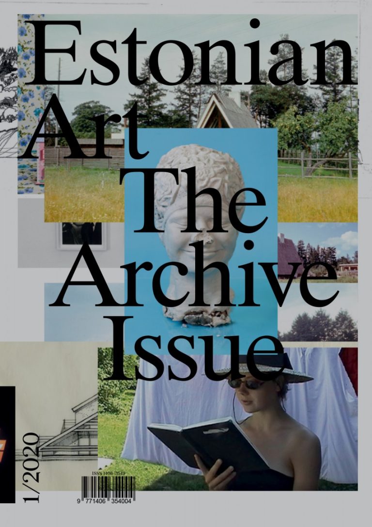 Estonian Art: The Archive Issue 1/2020