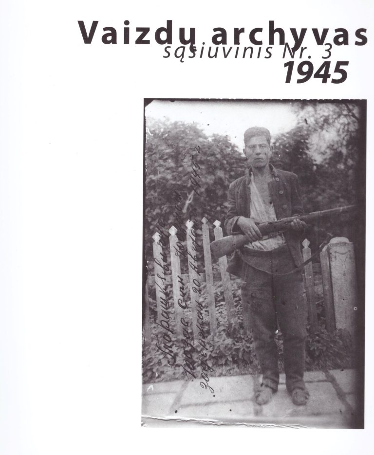 Vaizdų archyvas, sąsiuvinis nr. 3, 1945