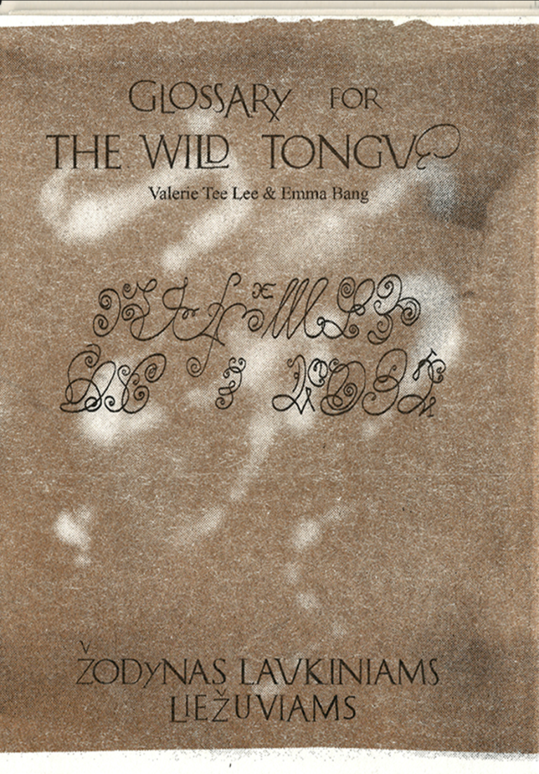 Glossary for the Wild Tongues